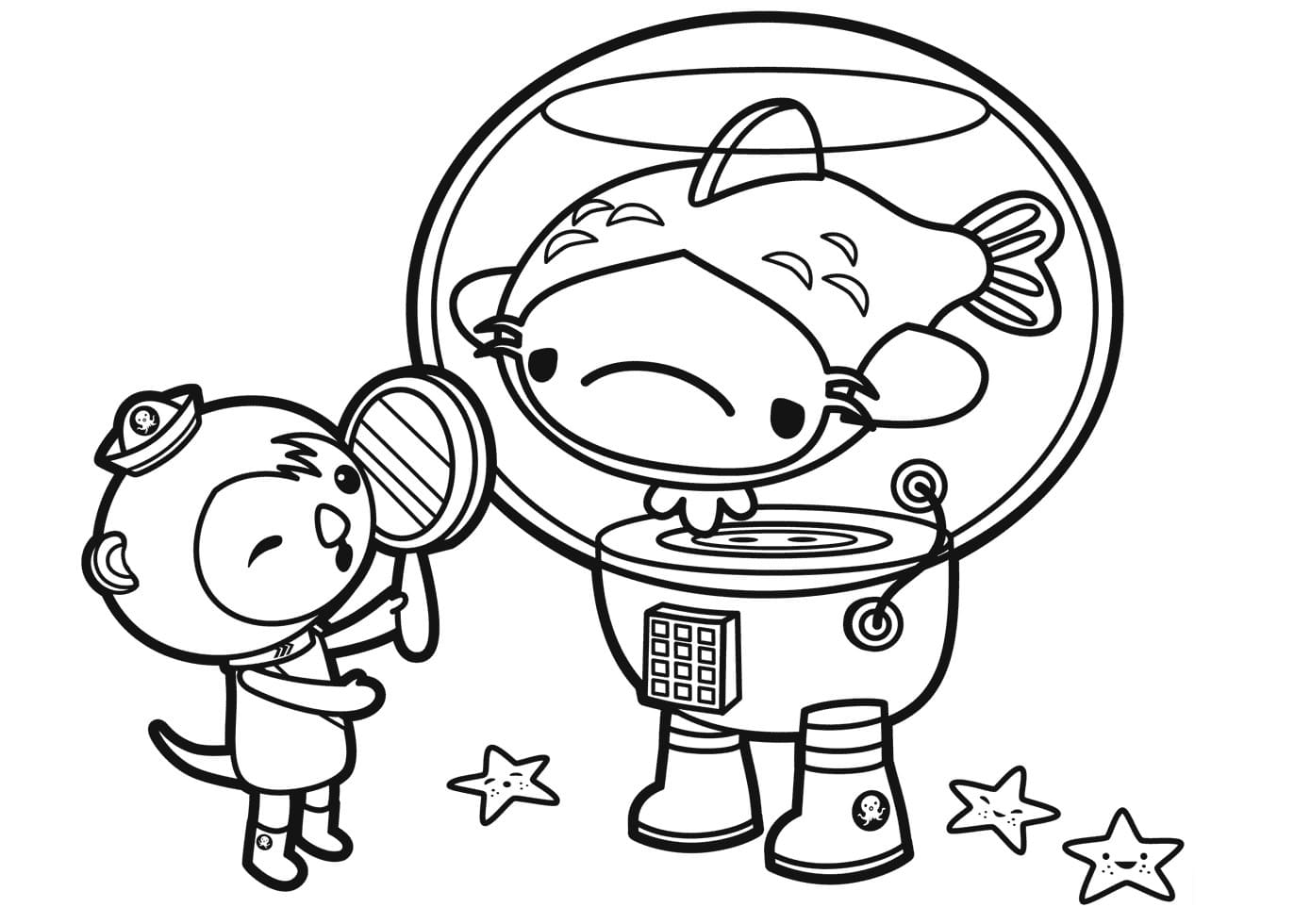 Octonauts coloring pages print free for kids wonder day â coloring pages for children and adults