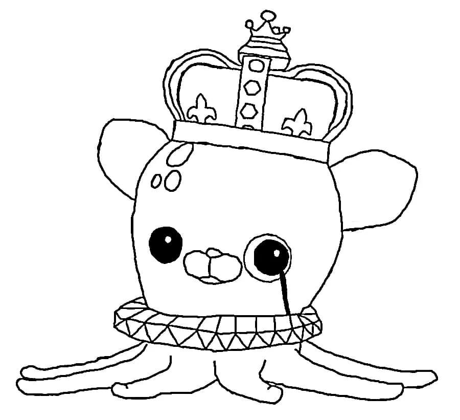 Tweak from octonauts coloring page