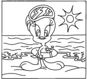 Tweety coloring pages free coloring pages