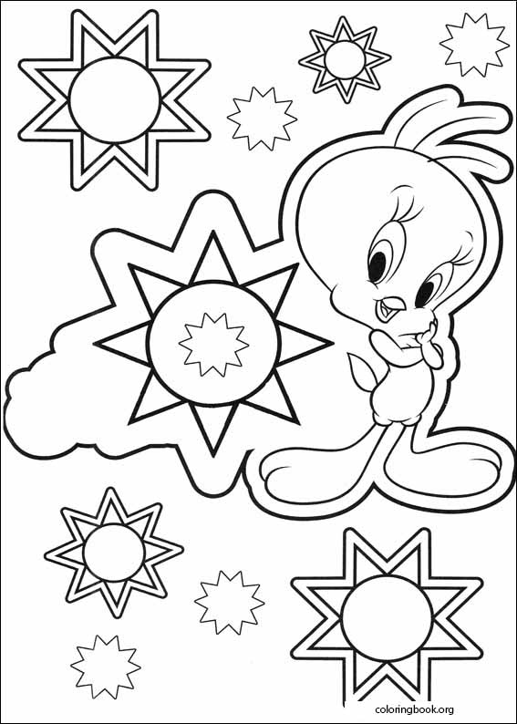 Tweety coloring page