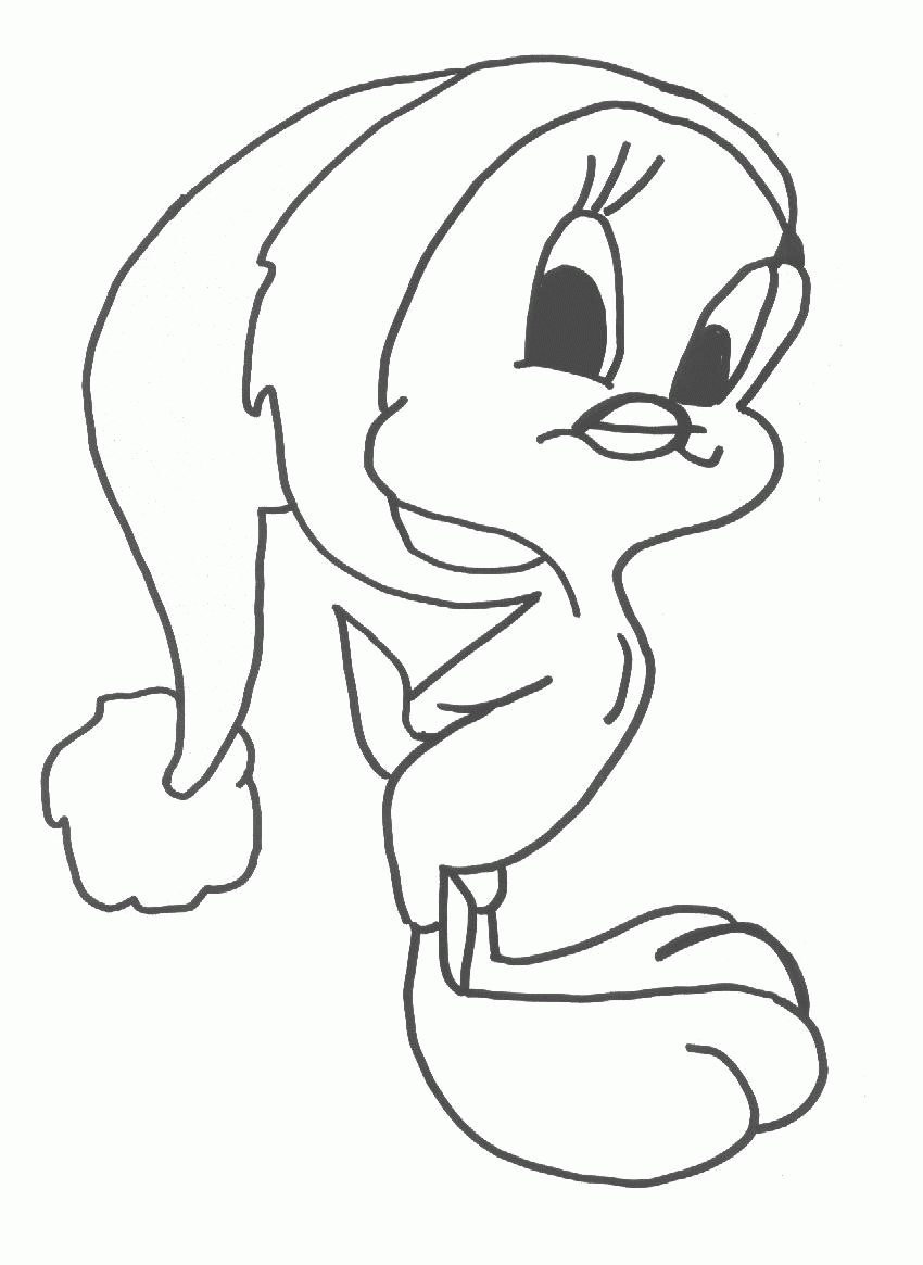 The sylvester tweety coloring pages