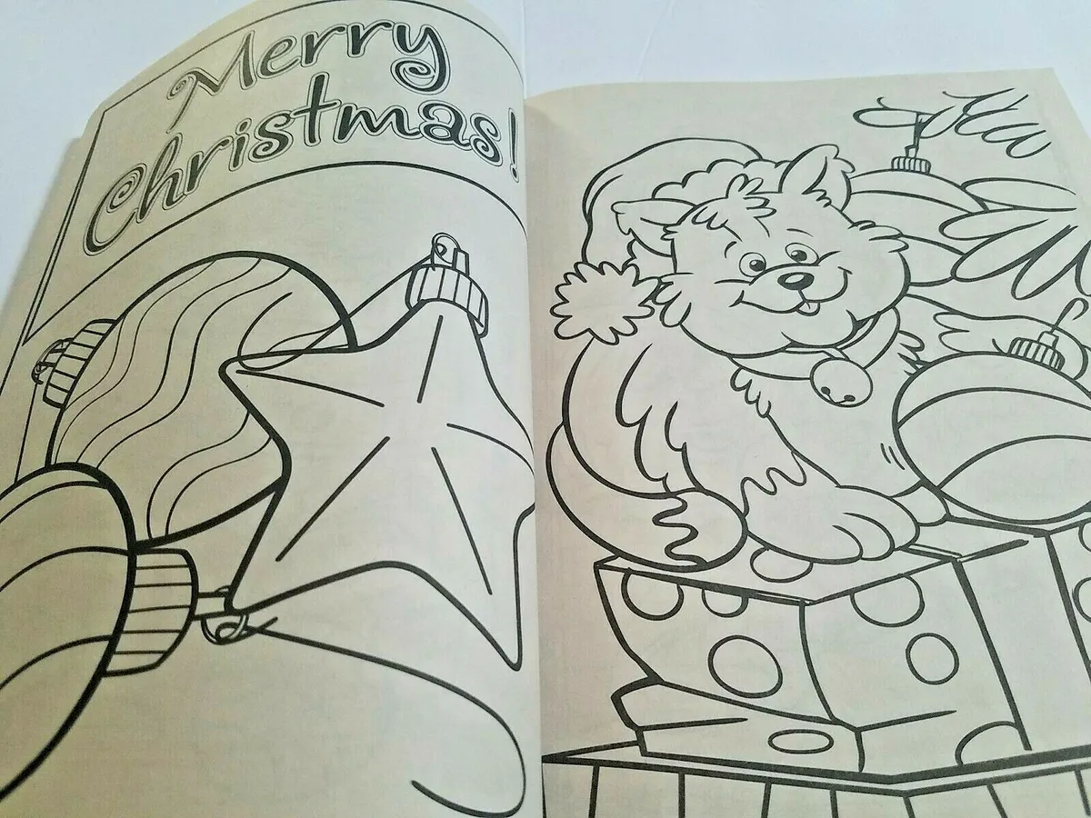 Twelve days of christmas coloring activity book unused bendon