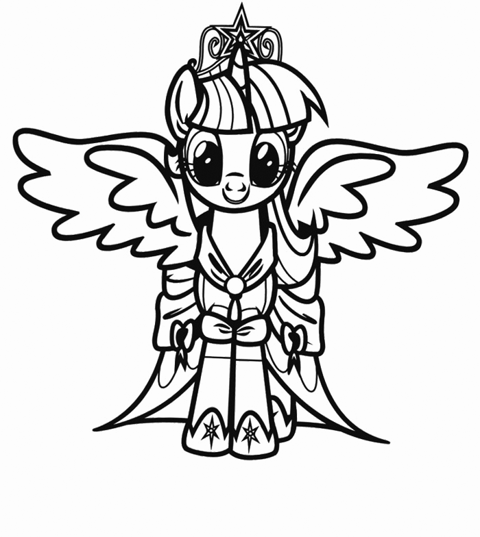 Twilight sparkle coloring pages