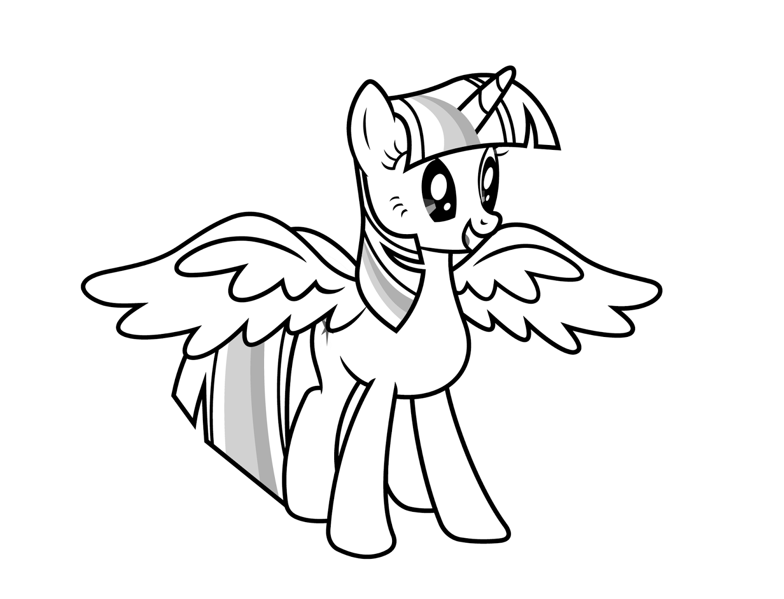 Twilight sparkle coloring pages