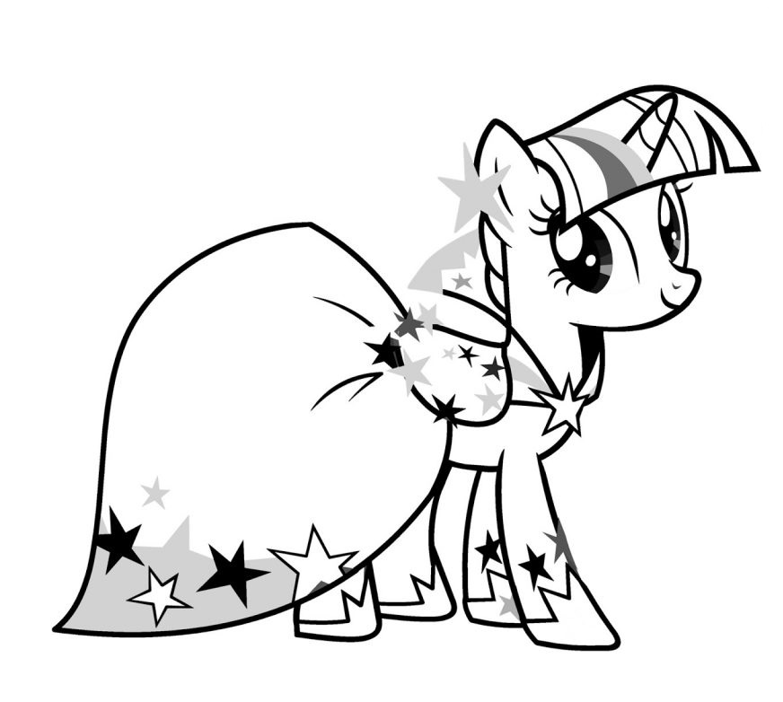 Twilight sparkle coloring pages