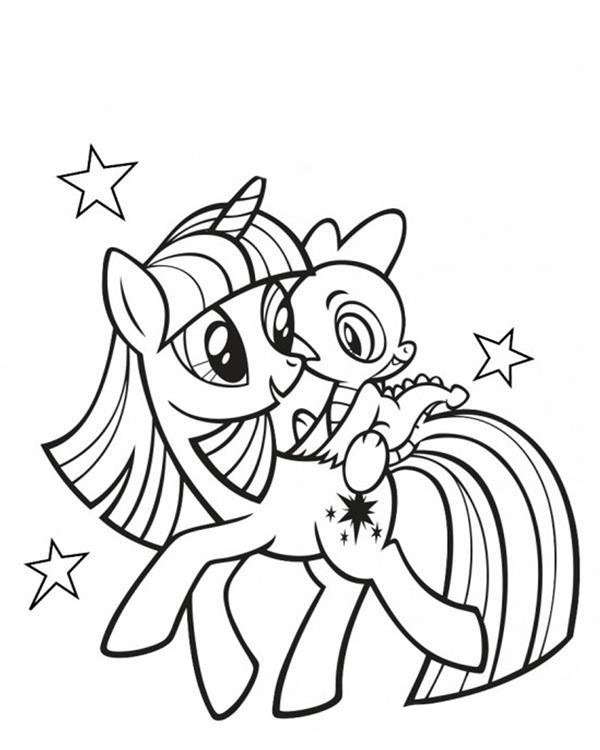 Twilight sparkle coloring pages