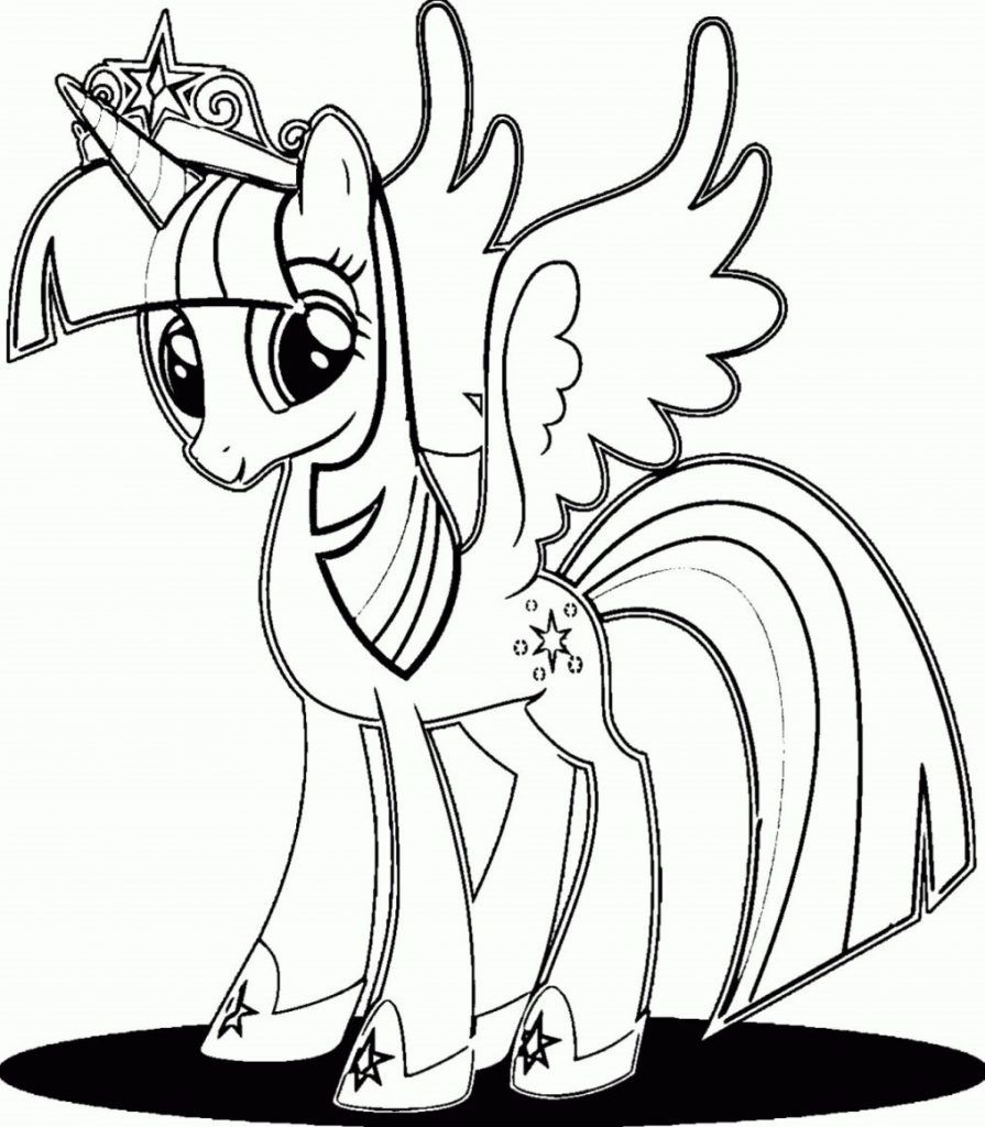 Twilight sparkle coloring pages