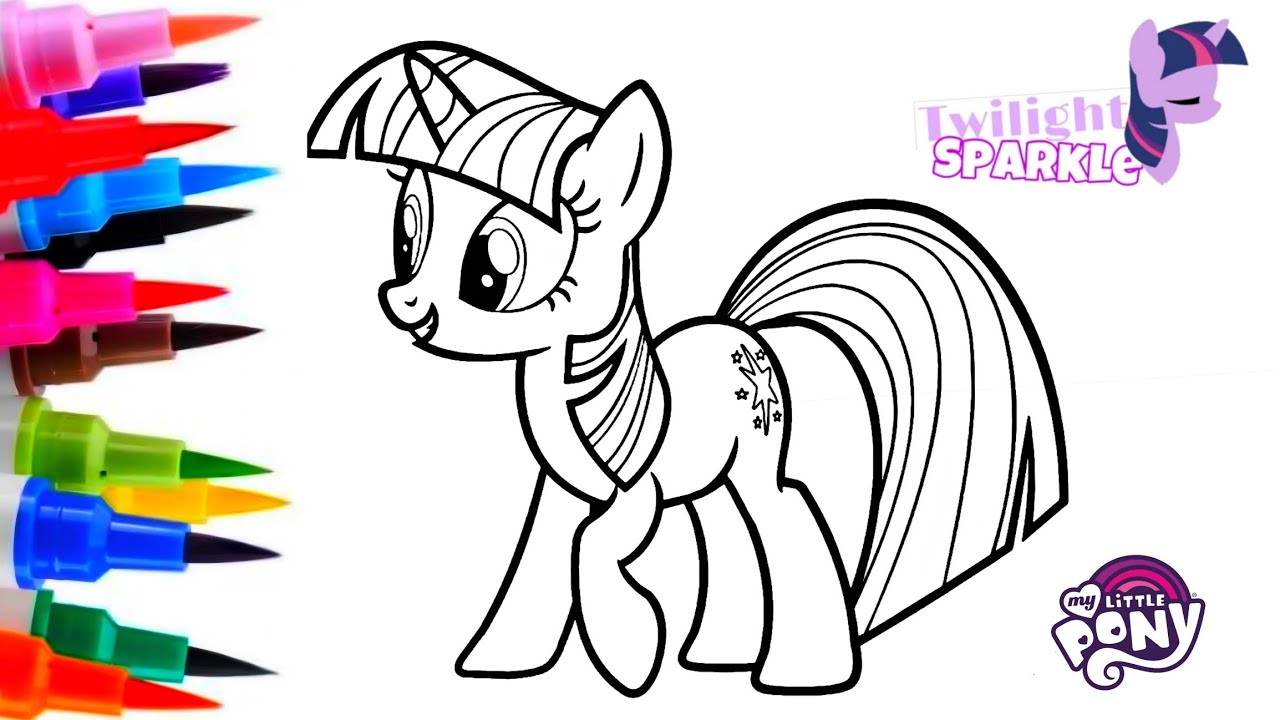 How to draw twilight fro y little pony easy tutorial ieasier than you think