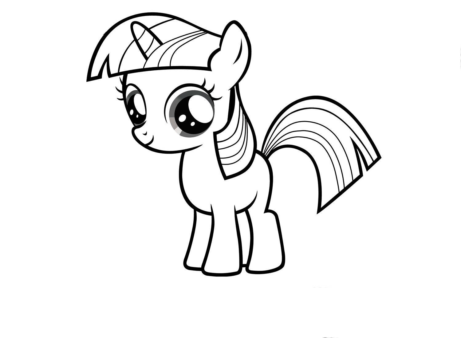 Twilight sparkle coloring pages