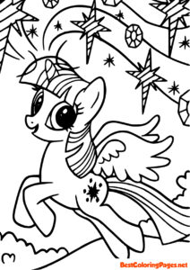 My little pony coloring pages