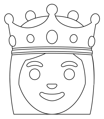 Princess emoji coloring page free printable coloring pages