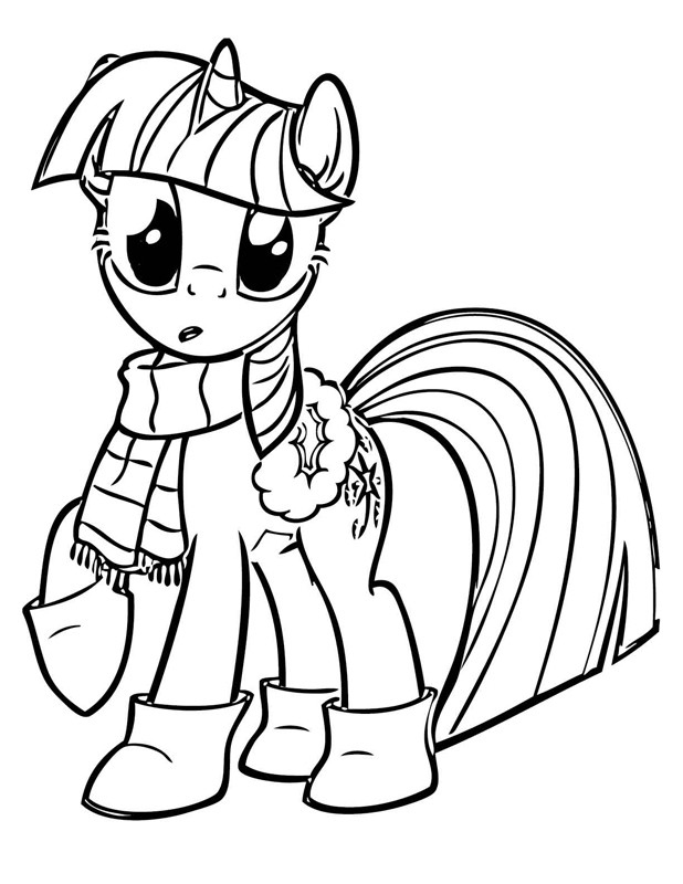 Twilight sparkle coloring pages