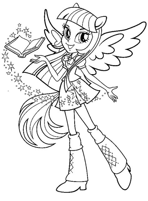 My little pony coloring pages