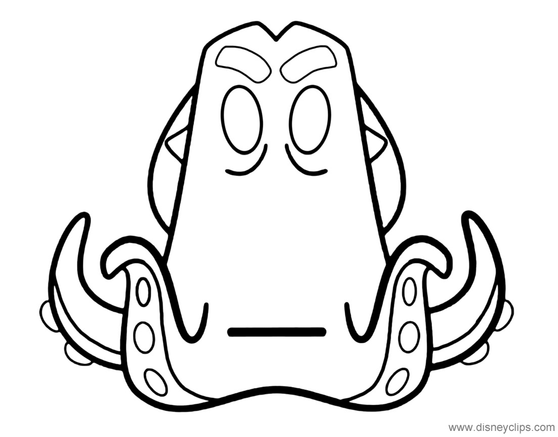 Disney emojis coloring pages