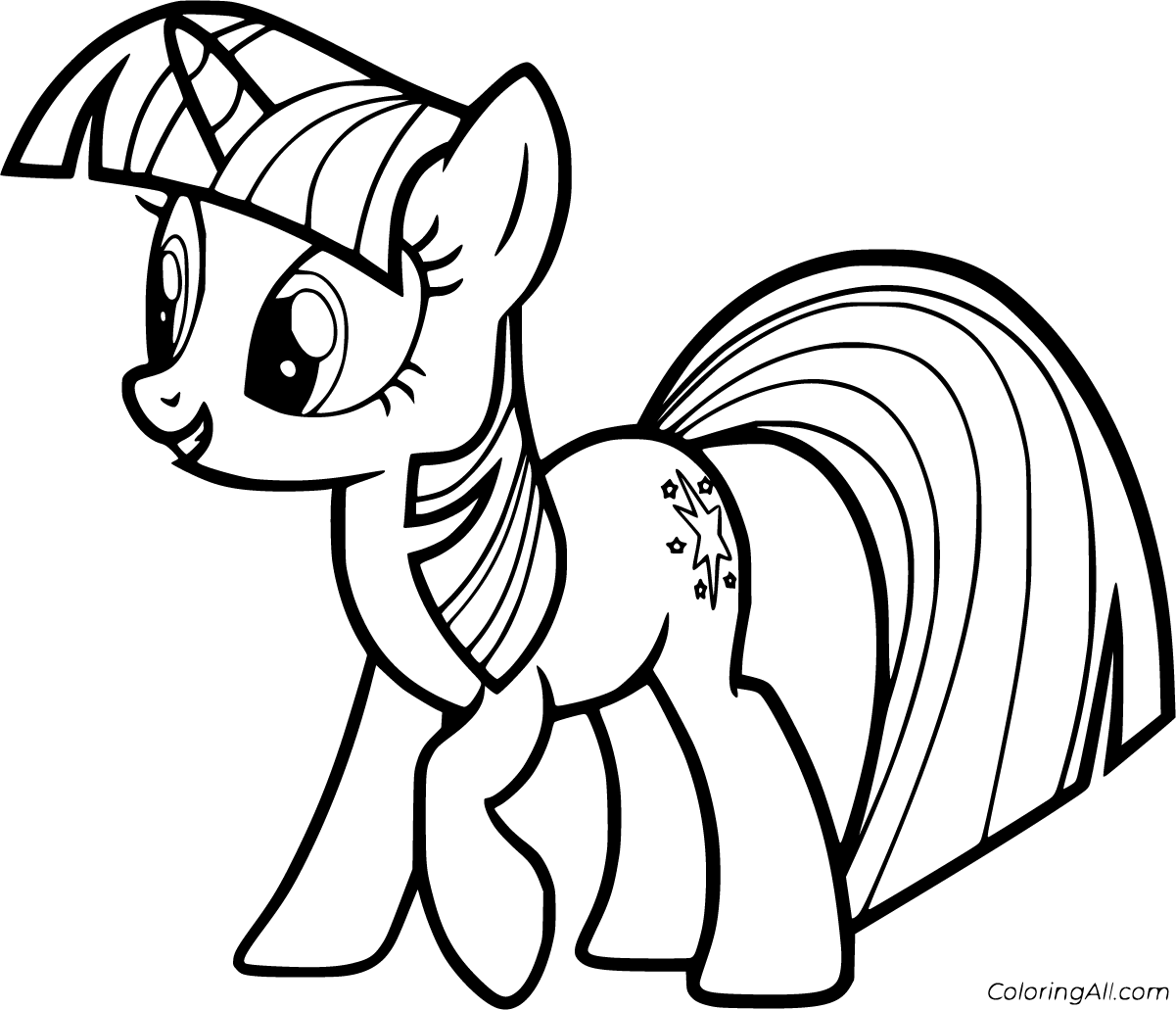 Twilight sparkle coloring pages