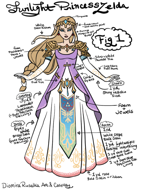 Make your own twilight princess zelda carbon costume diy guides to dress up for cosplay halloween