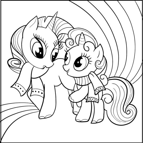 My little pony coloring pages trendy free printable options