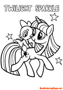 My little pony coloring pages