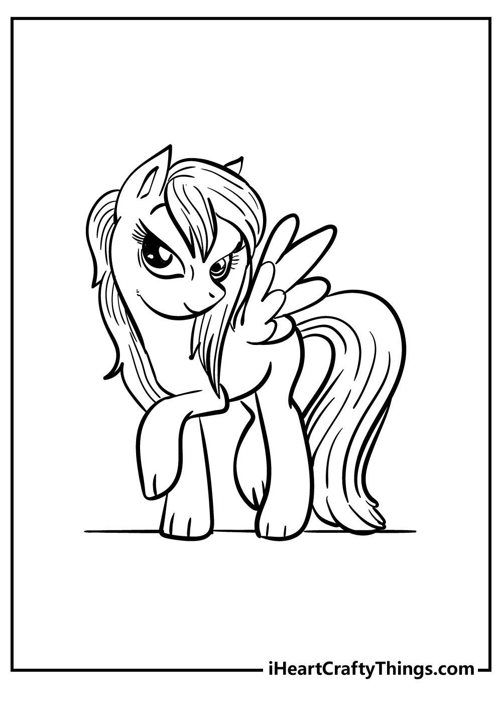 My little pony coloring pages free printables