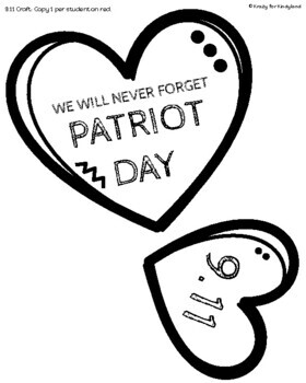 September patriot day craft with