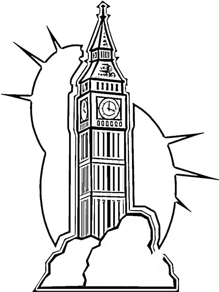 England coloring pages