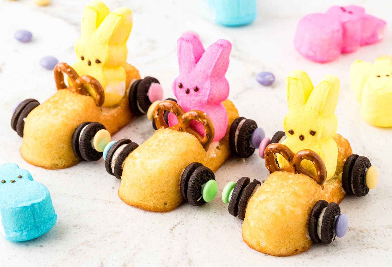 Twinkie bunny cars