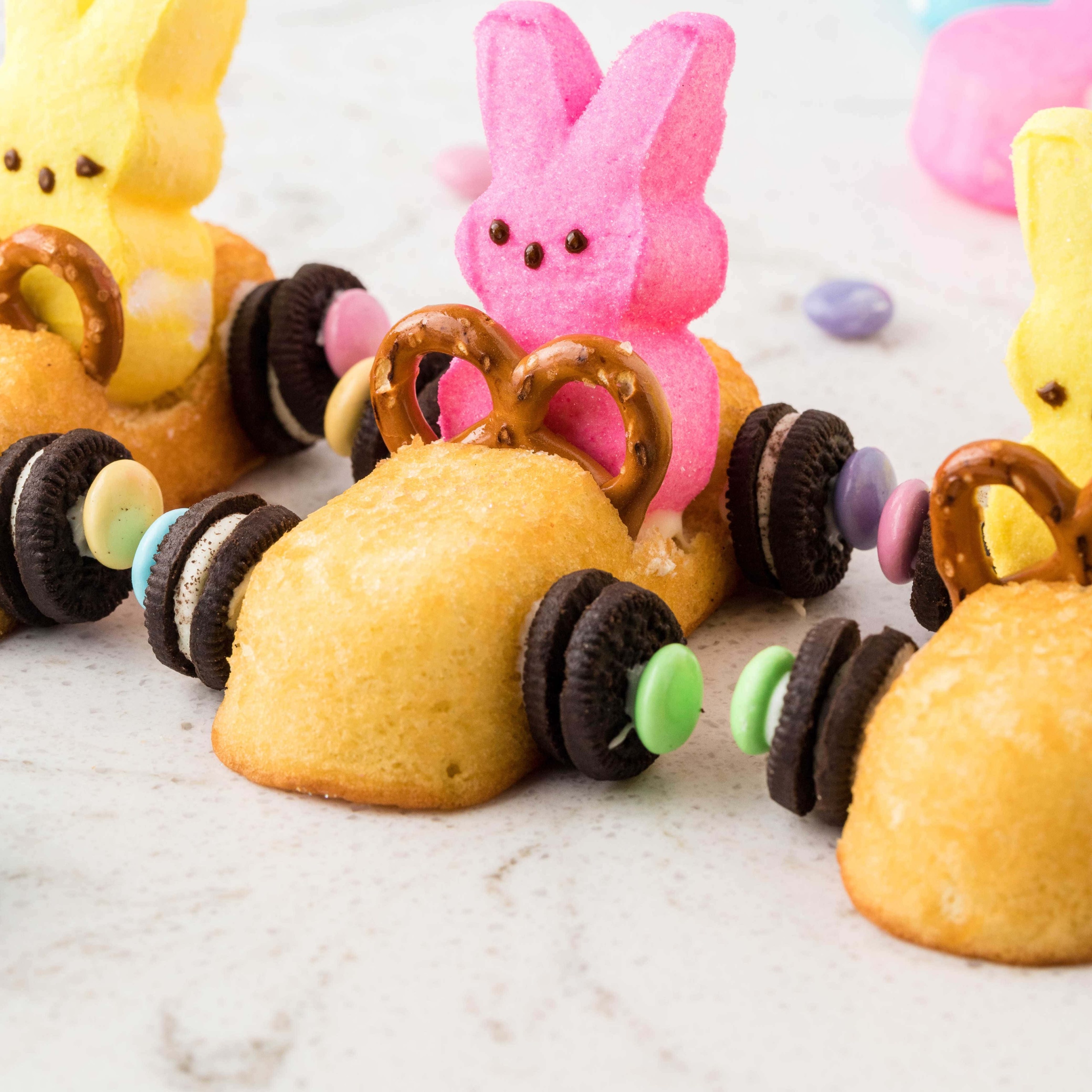 Twinkie bunny cars