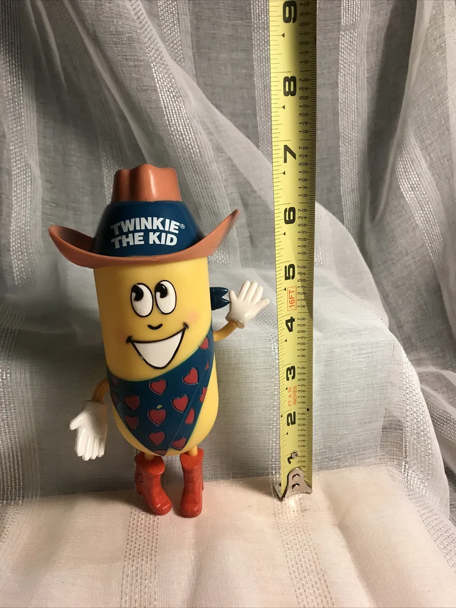 Vintage hostess twinkie the kid cupcake container twinkie cowboy euc