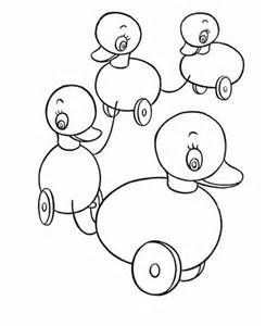 Vintage pull toy coloring pages vintage coloring books coloring pages bird coloring pages