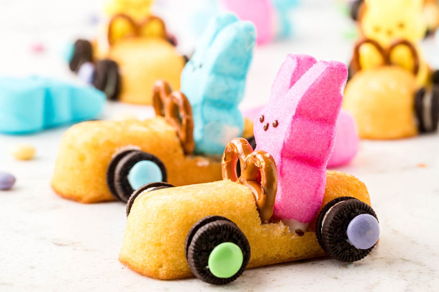 Twinkie bunny cars