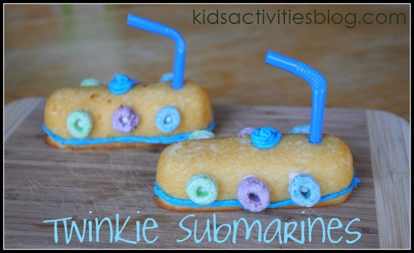 Twinkie submarine snacks kids activities blog