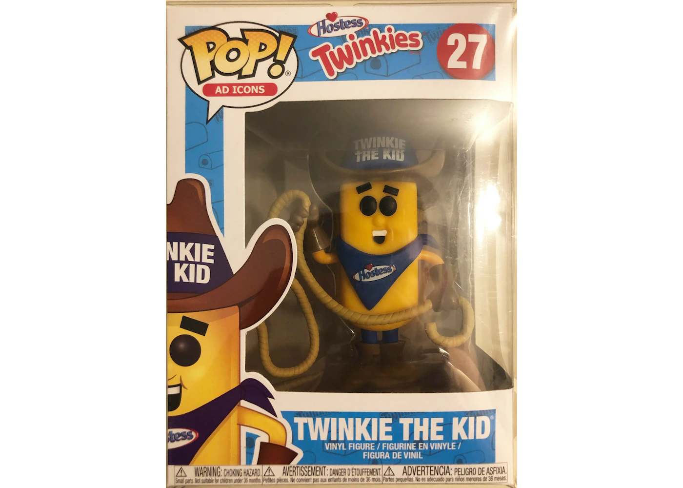 Funko pop ad icons hostess twinkies twinkie the kid figure