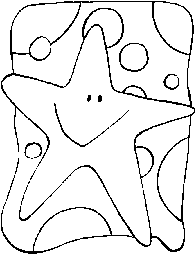 Free printable star coloring pages for kids