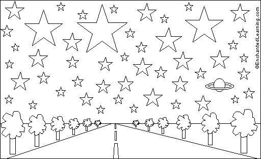 Twinkle twinkle little star printout