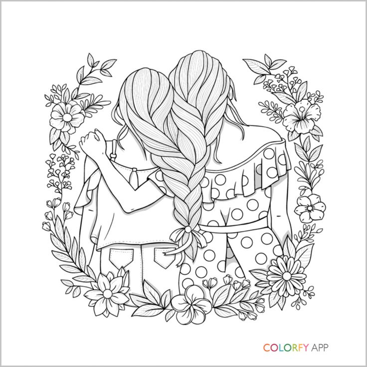 Pin by rayeanne on coloring pages bff drawings cute coloring pages coloring pages inspirational