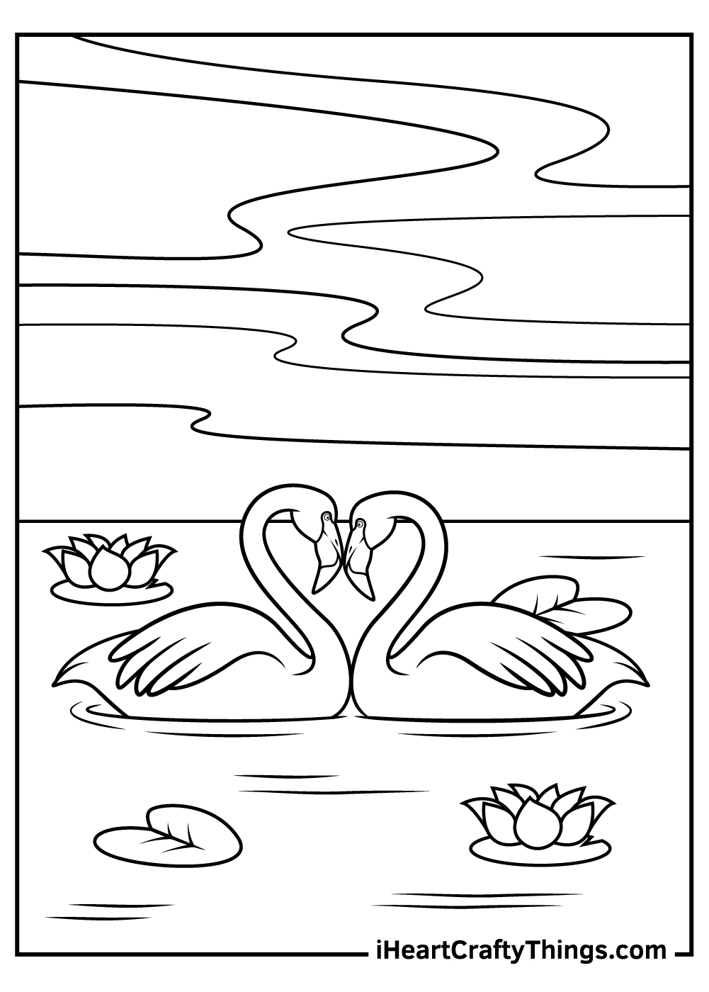 Flamingos coloring pages free printables