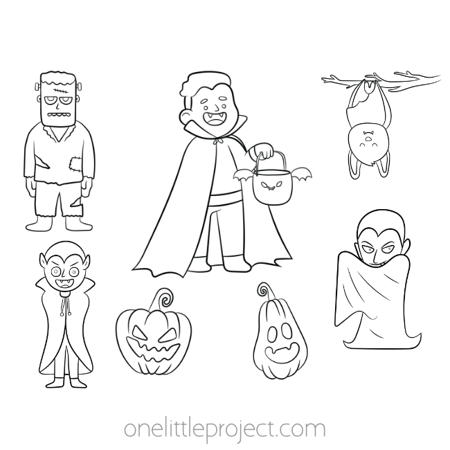 Halloween coloring pages free printable halloween coloring sheets