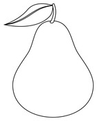 Pears coloring pages free coloring pages