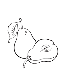 Coloring pages two pears coloring pages