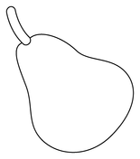 Pears coloring pages free coloring pages