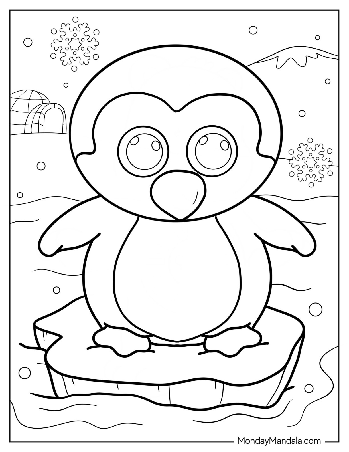 Beanie boo coloring pages free pdf printables