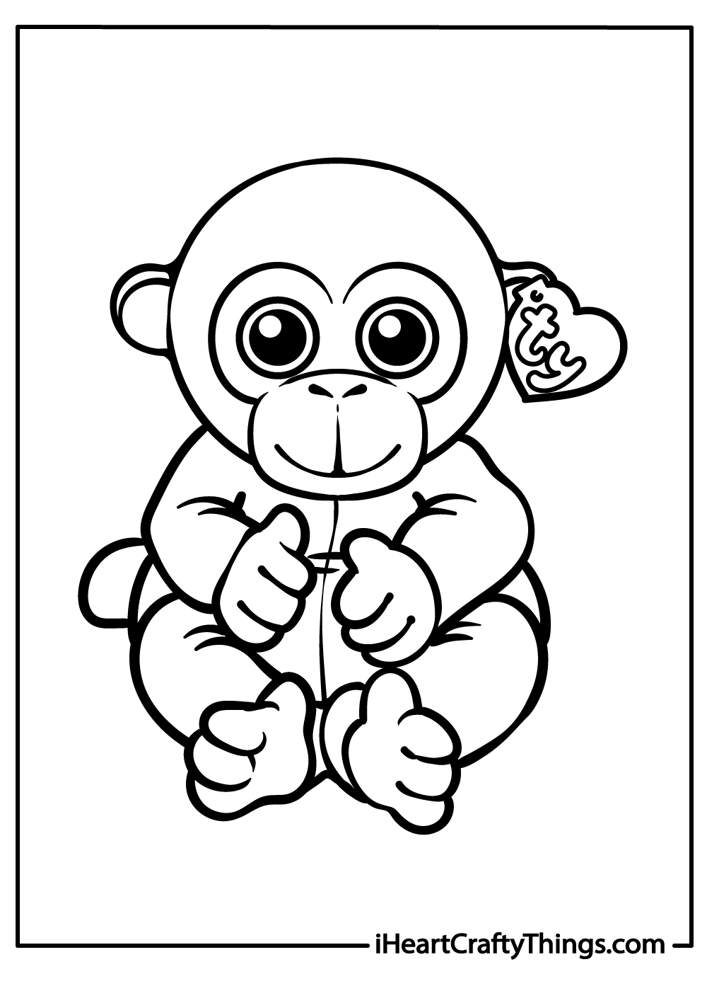 Beanie boos coloring pages free printables