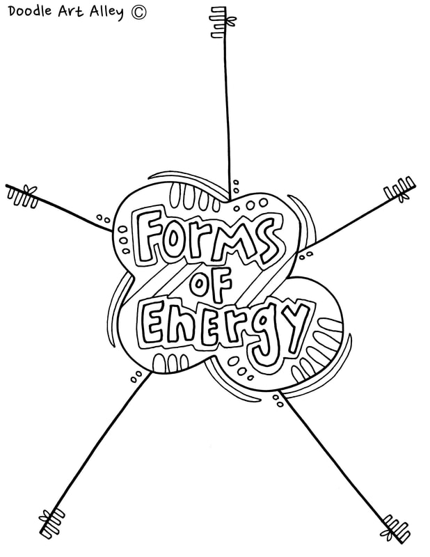 Energy coloring pages printables