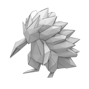 D papercraft model of typhlosion pokemon free printable papercraft templates