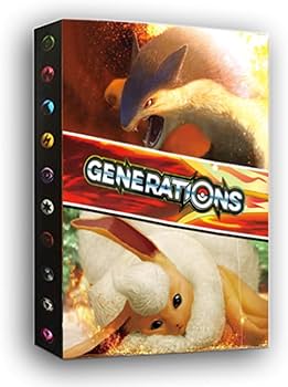 Card album compatible with pokemon cards card holder binder cards album book best protection trading cards put up to cards d typhlosion toys