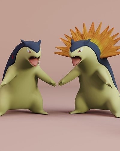 Typhlosion d model d printable