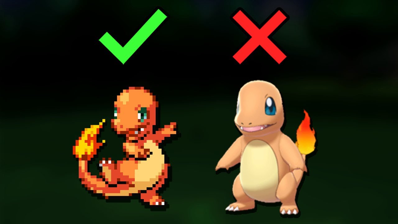 Are pokeon sprites better than d odels