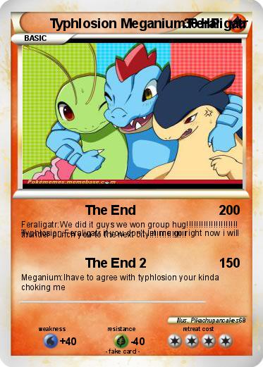 Pokemon typhlosion meganium feraligatr