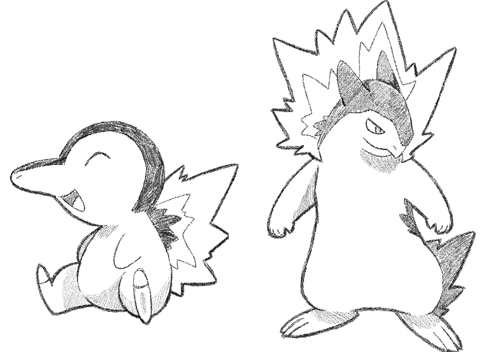 Cyndaquil typhlosion â