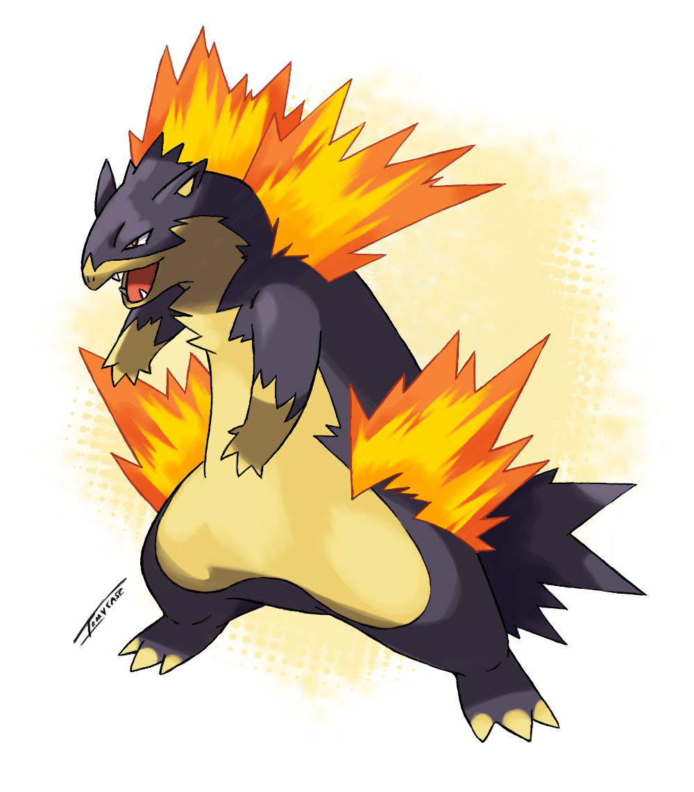 Mega typhlosion